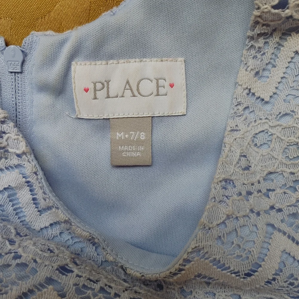 Children's Place lavender lace sleeveless dress